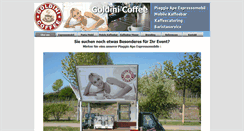 Desktop Screenshot of goldini-coffee.de